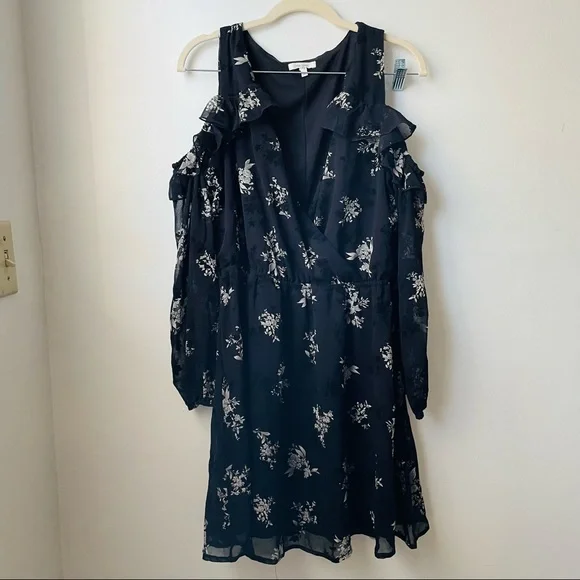 Maurices Open Shoulder Floral Mini Dress - Picture 1 of 4